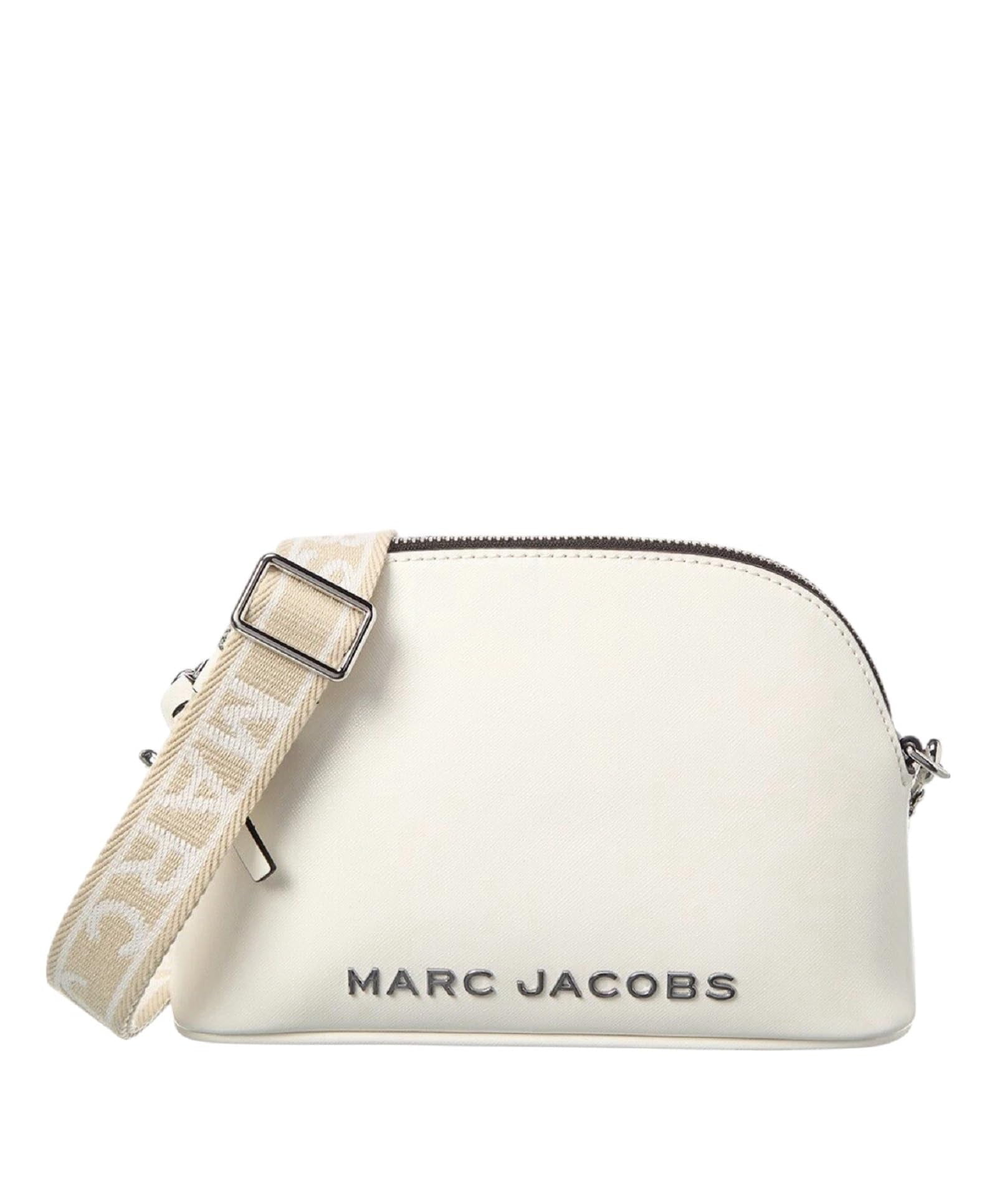 Michael Kors Jet Set Large Crossbody Bag, Vanilla, PVC Coated