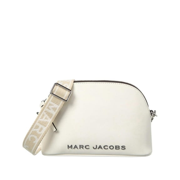 Marc Jacobs Small Dome Leather Crossbody Bag (Cotton)