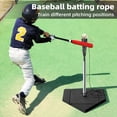 thumbnail image 3 of Baseball And Softball Batting Training Rope Baseball Swing Training Tools Hitting Trainer Aid to Improve Your Hitting Skills And Reaction Ability, 3 of 8