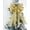 gold bow, variant on Janrevotw Christmas Tree Top Bow, 16.1 “X9.4” Large Glitter Christmas Wreath Bow Christmas Decoration With Long Fluttering Wired Edge Ribbon For Farmhouse Christmas Decorations