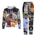 thumbnail image 5 of Rod Wave Pullover Hoodie And Sweatpants 2 Pieces Sweatsuit Jogging Pants Outfit Set for Boys Girls, 5 of 8
