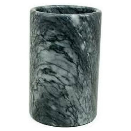 

Modern Innovations Wine Chiller Elegant Grey Marble Wine Bottle Cooler Keeps Wine and Champagne Cold with Multipurpose Use as Kitchen Utensil Holder and Flower Vase (Grey)