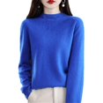 thumbnail image 1 of CashmereSweaterForWomen100%CashmereLightweightLongSleeveCrewNeckKnittedSweater, 1 of 4