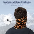 thumbnail image 4 of Neck Gaiter Face Cover Scarf, Orange and Capybara Soft Face Sun Mask Cover Scarf Headband Cooling Sweat Absorbing Bandanas Hiking Cycling Running, 4 of 7