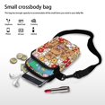 thumbnail image 7 of HELLHERO Black Horse Silhouettes Sunflowers Sling Bag Polyester Double Layer for Daily Use, 7 of 7