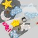thumbnail image 4 of Lámpara de mesa decorativa con forma de nube, piña, cactus y flamenco con luz LED de viento, 4 of 5