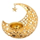 thumbnail image 3 of Candelera de Arte Golden Moon Shape Metal Románica Moderna Reduce de Estrés Velera de Arte, 3 of 7