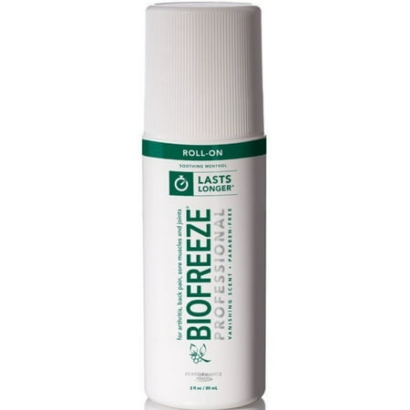 Cold Therapy Pain Relief Biofreeze PharmacopeiaMenthol Arnica Extract and Aloe RollOn 3 (Best Therapy For Back Pain)