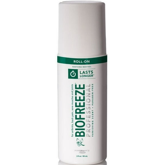 Cold Therapy Pain Relief Biofreeze PharmacopeiaMenthol Arnica Extract and Aloe RollOn 3 oz