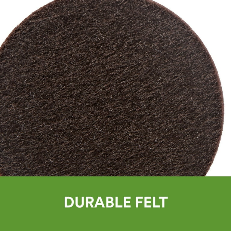 Scotch™ Custom Fit Felt Pads, Brown