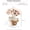 Brown, variant on Cloccers Ceramic Vase Female Form Flower Modern Body Vase for Decor with Head Half Body Bust Centerpiece for Table Shelf Home Bedroom Room Office White