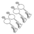 thumbnail image 3 of BESTYASH 4 Pcs Ice Skates Pendant Keychain Simple Design for Backpack Bag Decor, 3 of 8