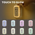 thumbnail image 5 of Honeywell 5-Outlet 2-USB LED Night Light Surge Protector Wall Tap, White, 5 of 9