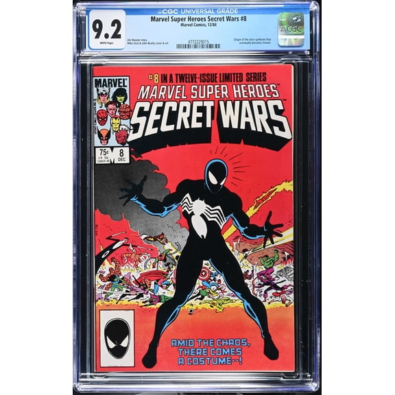 Collectible Marvel Super Heroes Secret Wars #8 - CGC 9.2 Comic Book
