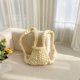 thumbnail image 2 of Mochila para mujer, mochila informal tejida gruesa de lana islandesa para niñas (beige) Sywqhk Para Estrenar, 2 of 5