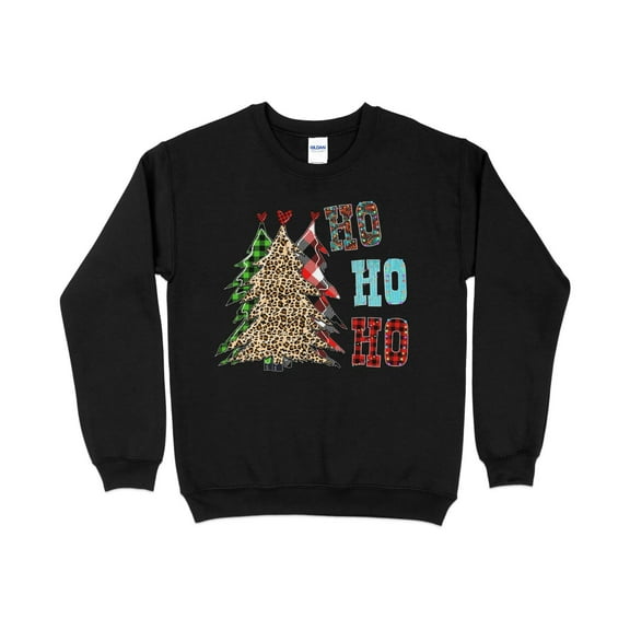 Christmas Plaid Buffalo Print Tree Sweatshirt, Merry Christmas Shirt, Christmas Family Shirt, Christmas Sweatshirt, Christmas Gift