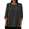 thumbnail image 6 of Sexlip Women's Top Comfortable Wear Everyday Versatile Wear Easy Care Fabric Fashion Forward Modern Style Classic Design Black XXL, 6 of 7