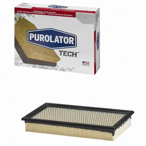 Purolator TECH Air Filter compatible with Ford Edge 2.0L 3.5L 3.7L L4 V6 2007-2014