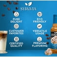 thumbnail image 5 of Syruvia Cinnamon Bun Sugar Free Coffee Syrup No-Calorie Coffee Sauce for Coffee, Lattes, Shakes, Smoothies, Desserts, 25.4 Fl. Oz, 5 of 7