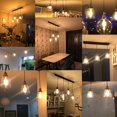 thumbnail image 6 of FSLiving J-Type Track Light Pendants Restaurant Chandelier Glass Lampshade Pendant Light Industrial Dimmable Track Mount Pendant Lighting Fixtures Instant On Pendant Lamp Bulb Not Included - 1 Light, 6 of 10