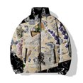 thumbnail image 2 of Chaquetas de moda callejera para hombre, abrigos de plumas nuevos y geniales, bonitas parkas, estilo retro pictórico, abrigos cálidos para el frío del invierno para hombre, estilo vintage, 2 of 4