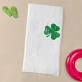 thumbnail image 3 of CafePress - St Patrick's Day LOVE Shamrock Irish - Large Beach Towel, Soft 30"x60" Towel with Unique Design, 3 of 3