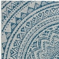 thumbnail image 5 of SAFAVIEH Outdoor CY8734-36812 Courtyard Light Grey / Blue Rug, 5 of 7