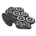 thumbnail image 2 of Juego de batería electrónica portátil de 9 almohadillas para práctica de silicona enrollable, 2 of 8