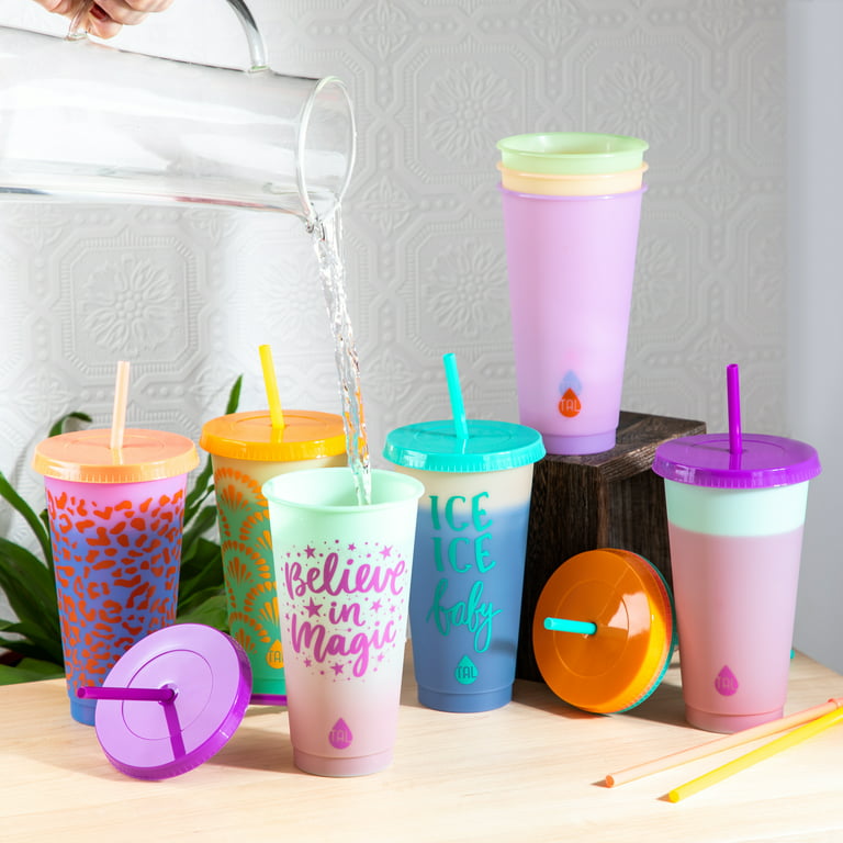 Walmart Is Selling Color-Changing Tumbler & Straw Sets