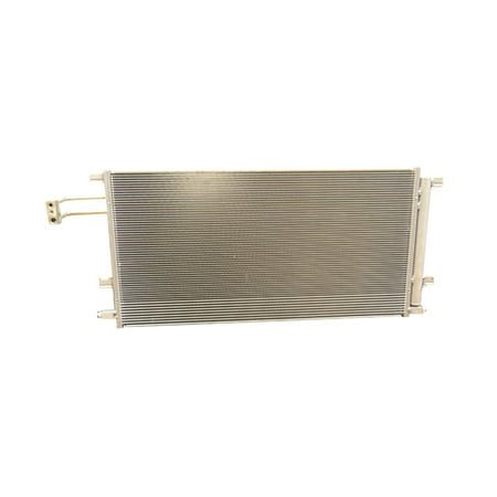 AC Condenser w/ A/C Drier & Transmission Cooler For Chevy Silverado Tahoe Suburban GMC Sierra Yukon Cadillac Escalade - BuyAutoParts