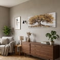thumbnail image 2 of Canvas Wall Art for Living Room - Large Yellow Tree of Life Canvas Prints, Modern Abstract Nature Painting for Kitchen Bedroom Office Wall Decor, 2 of 7