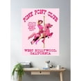 thumbnail image 2 of Pink Pony Club Poster Wall Art, Modern Wall Decor For Living Room Bedroom, 12x18 UNFRAMED, 2 of 3