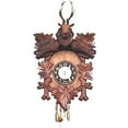 thumbnail image 1 of Alexander Taron 125-5 Wind up Carved Clock with Deer Head, 1 of 3