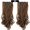 6, variant on Wavy Clip In Hair Extensions Full Head Set, Synthetic Long Curly Clip On Hair Pieces 3 Natural Colors, Reusable Volume Length Hair Accessories for Women Daily Party Cosplay