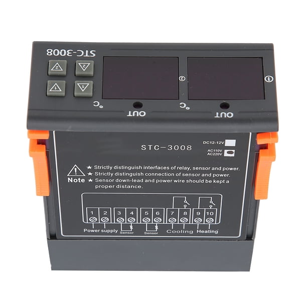 Controlador de temperatura ajustable Jadeshay STC-3008 Termostato digital