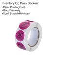 thumbnail image 4 of Unique Bargains Inventory QC Rework Repair Stickers Labels 25mm/1' Purple for Inventory Warehouse Stock, 1 Roll 500 Piece, 4 of 5