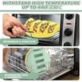 thumbnail image 4 of Silicone Taco Holders Set of 4, 9.76" Taco Plates with Dividers Reusable Taco Bar Serving Set For a Party, Silicone Taco Shell Holder for Fits into 4 Tacos, Dishwasher & Microwave Safe$$, 4 of 7