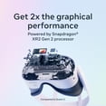 thumbnail image 5 of Meta Quest 3S 256GB VR Headset — Level Up With Double the Storage — 2X Graphical Processing Power — Virtual Reality Without Wires — Access to 40+ Games with a 3-Month Trial of Meta Horizon+, 5 of 8
