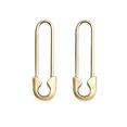 thumbnail image 5 of Lifetechs 1 Pair Women Earrings Hollow Out Pin Shape Polished Electroplating Metal Lightweight Daily Life Festivals Parties Dates Ear Jewelry, 5 of 8
