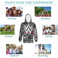 thumbnail image 4 of WWE Hoodies for Boys Girls, Novelty Hooded Sweatshirt with Pocket, Kids Unisex 3D Print Pullover Hoodies, 7-20 Year, 4 of 8