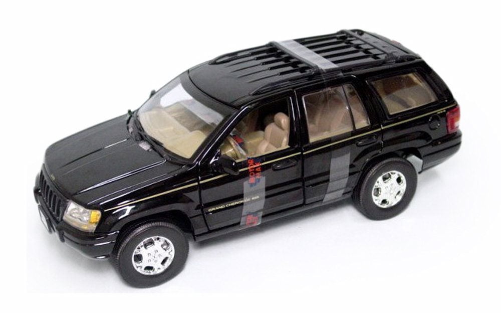 Jeep Grand Cherokee SUV, Black - Motormax 73123 - 1/18 Scale Diecast Model Car - Walmart.com