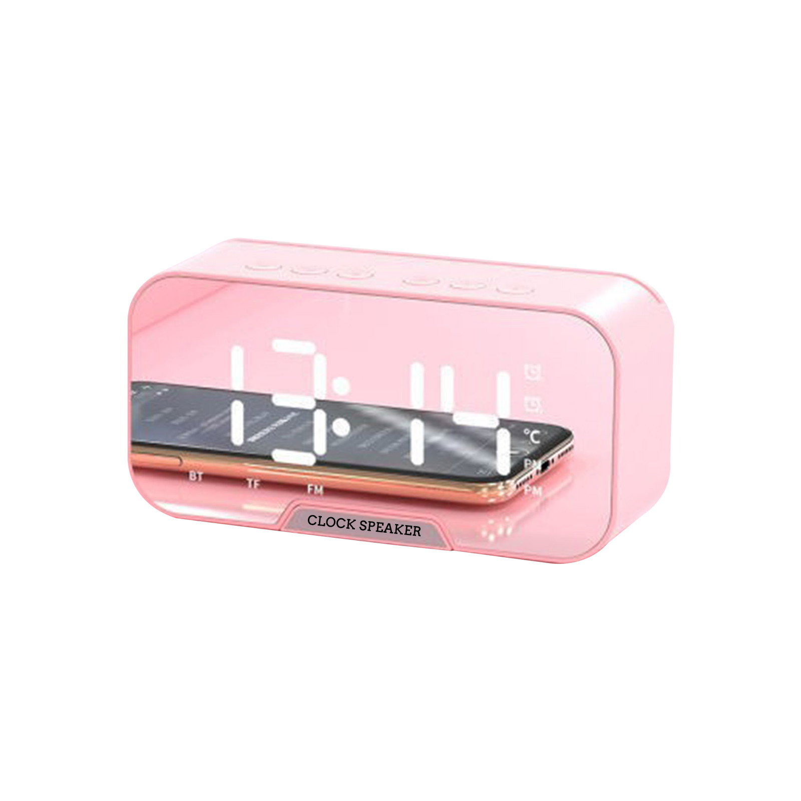Bluetooth Speakers Digital Clock With Bluetooth Speaker Alarm Clock