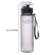 thumbnail image 5 of Matsuzay 1 taza de agua de plástico para exteriores, taza para deportes acuáticos con jugo frío, taza de agua portátil con cuerda de leche, taza de Teteras negro 560ML Matsuzay HA004187-06, 5 of 6