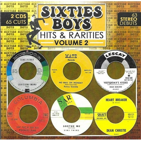 Various Artists - Sixties Boys-Hits And Rarities, Vol. 2 - Music & Performance - CD