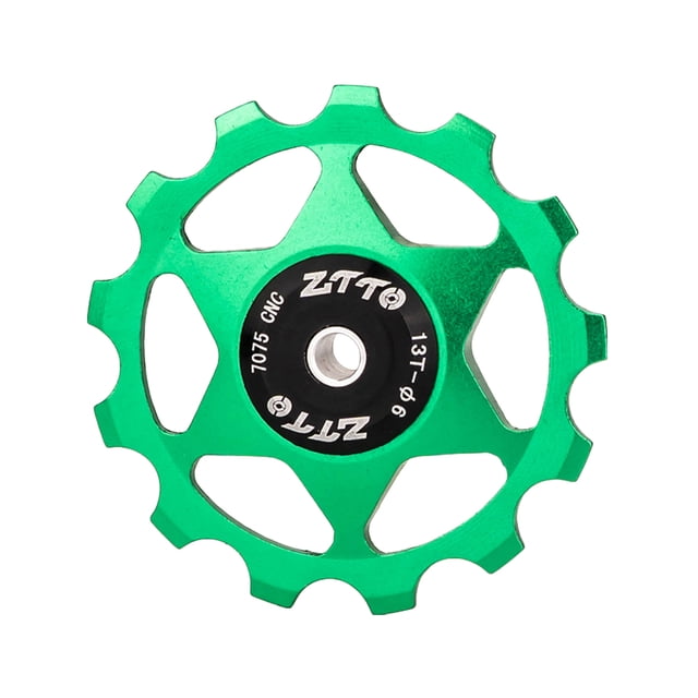 Rueda jockey de cambio trasero de bicicleta 13T 4 mm 5 mm 6 mm Polea de rodamiento (multicolor)