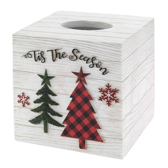 Avanti Linens Avanti Tis the Season Tissue Cover - Multicolor