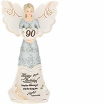 Pavilion - Happy 90th Birthday - 6" Angel Figurine Religious Best Friend Bestie BFF God Jesus Lover Christian Christ Gift Present