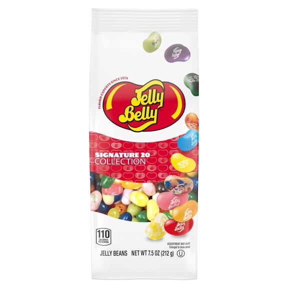 Jelly Belly Signature 20 Jelly Bean Collection - 7.5 oz Gift Bag - Genuine, Official, Straight from the Source