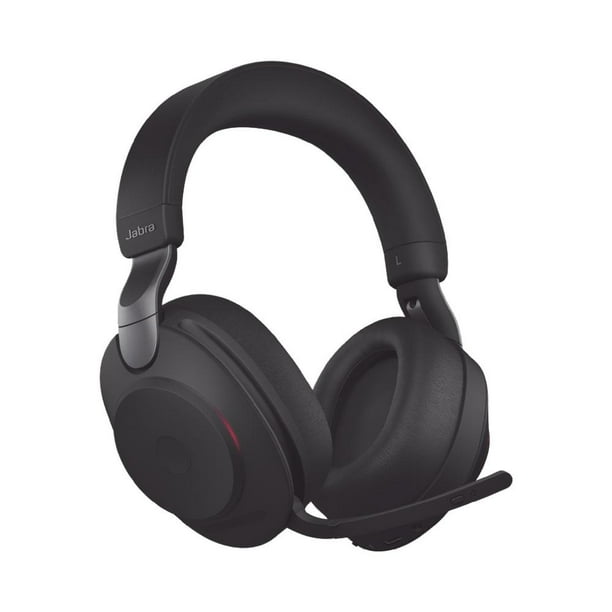 Jabra Evolve2 85, Auricular stereo versión UC con cancelación de ruido activa, dongle USB-A indicado Jabra EVOLVE2-85-UC-BK-A