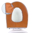 thumbnail image 4 of Moyic Funda para asiento de inodoro de baño, felpa suave, lavable, calentador de invierno, alfombrilla para asiento de inodoro, cojín, accesorio de Cocina y Comedor Gris NO3 Moyic HA4084-03, 4 of 6